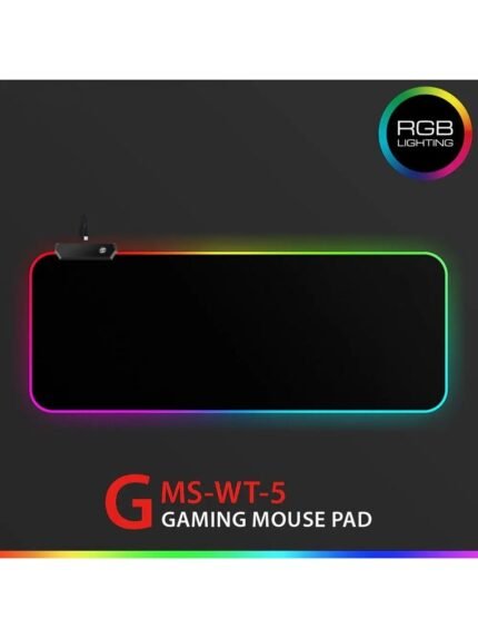 Wt-5 RGB Aydınlatmalı Yumuşak Yüzeyli 250x350 mm Oyun Mouse Pad