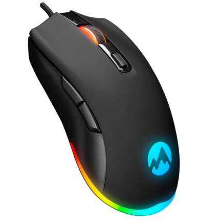 Everest Lumos SGM-L1 6400 DPI RGB Işıklı Programlanabilir Gaming Mouse – Siyah